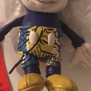 Coach key ring purse charm Mickey Mouse X Keith Haring! New with tags!!